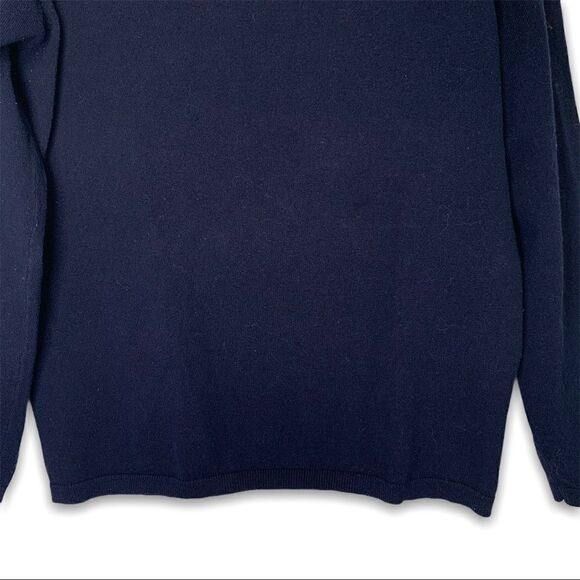 Tommy Hilfiger Pima Cotton Blend Logo Sweater - Picture 4 of 8